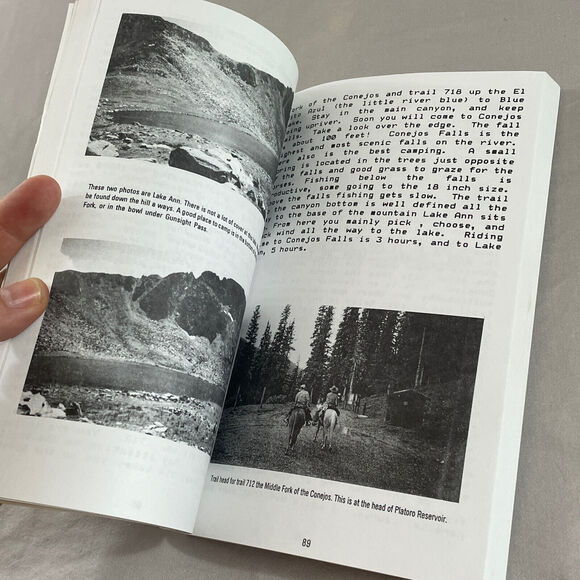 Lakes & Trails of the Conejos Trail Guide South San Juan Wilderness SIGNED Book - Picture 14 of 15